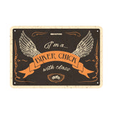 Oxford Metal Workshop Shed Garage Sign - The Perfect Gift for a Biker