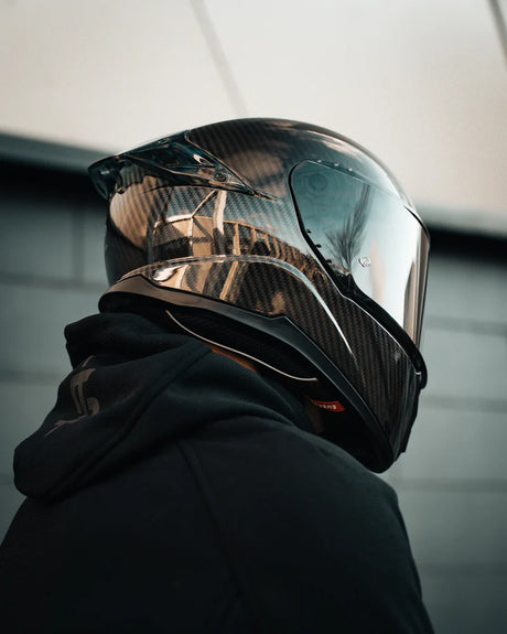 Spada Blade Carbon Full Face Helmet + Free Dark Visor