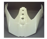 Caberg Motorcycle Helmet Peak White Metal - Fits Tourmax/X