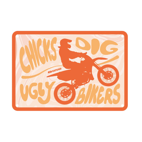 Oxford Metal Workshop Shed Garage Sign - The Perfect Gift for a Biker