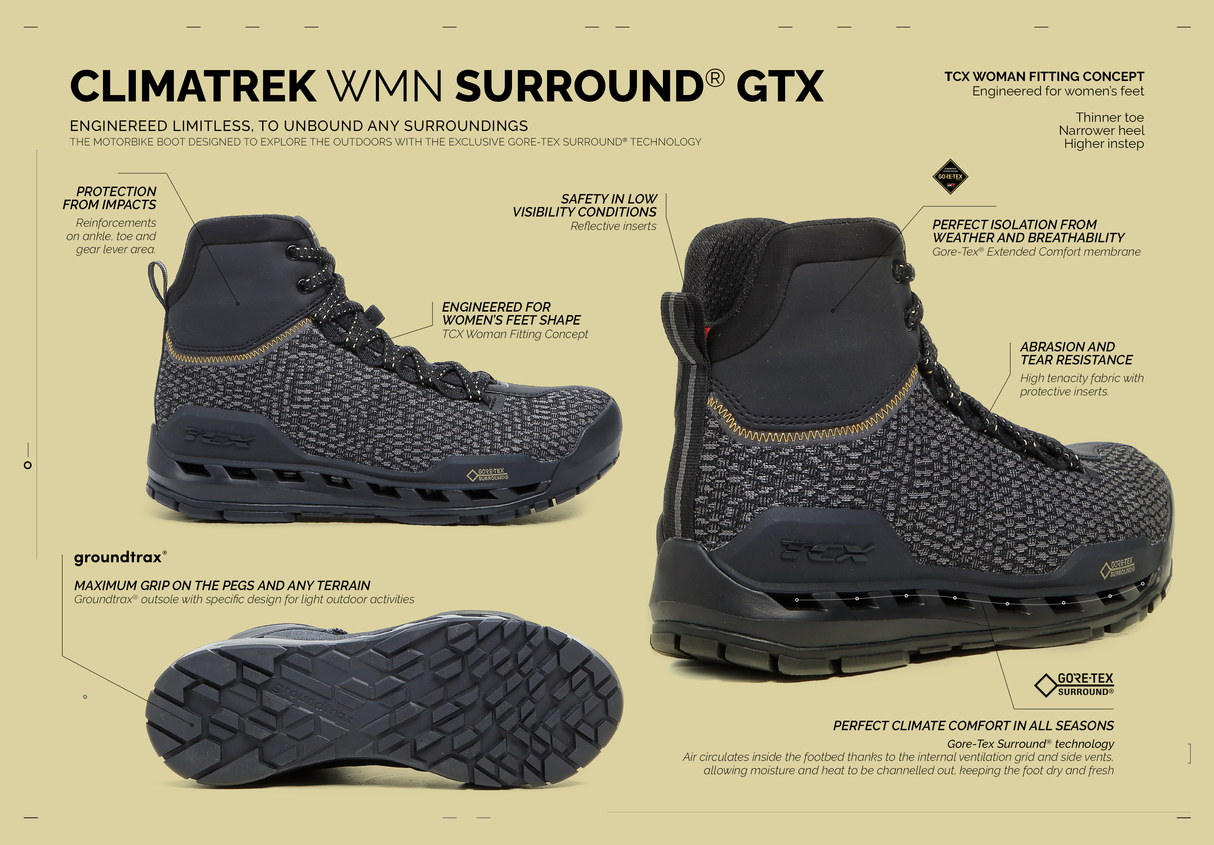 TCX Climatrek Surround Ladies GTX Gore-Tex Adventure Boots