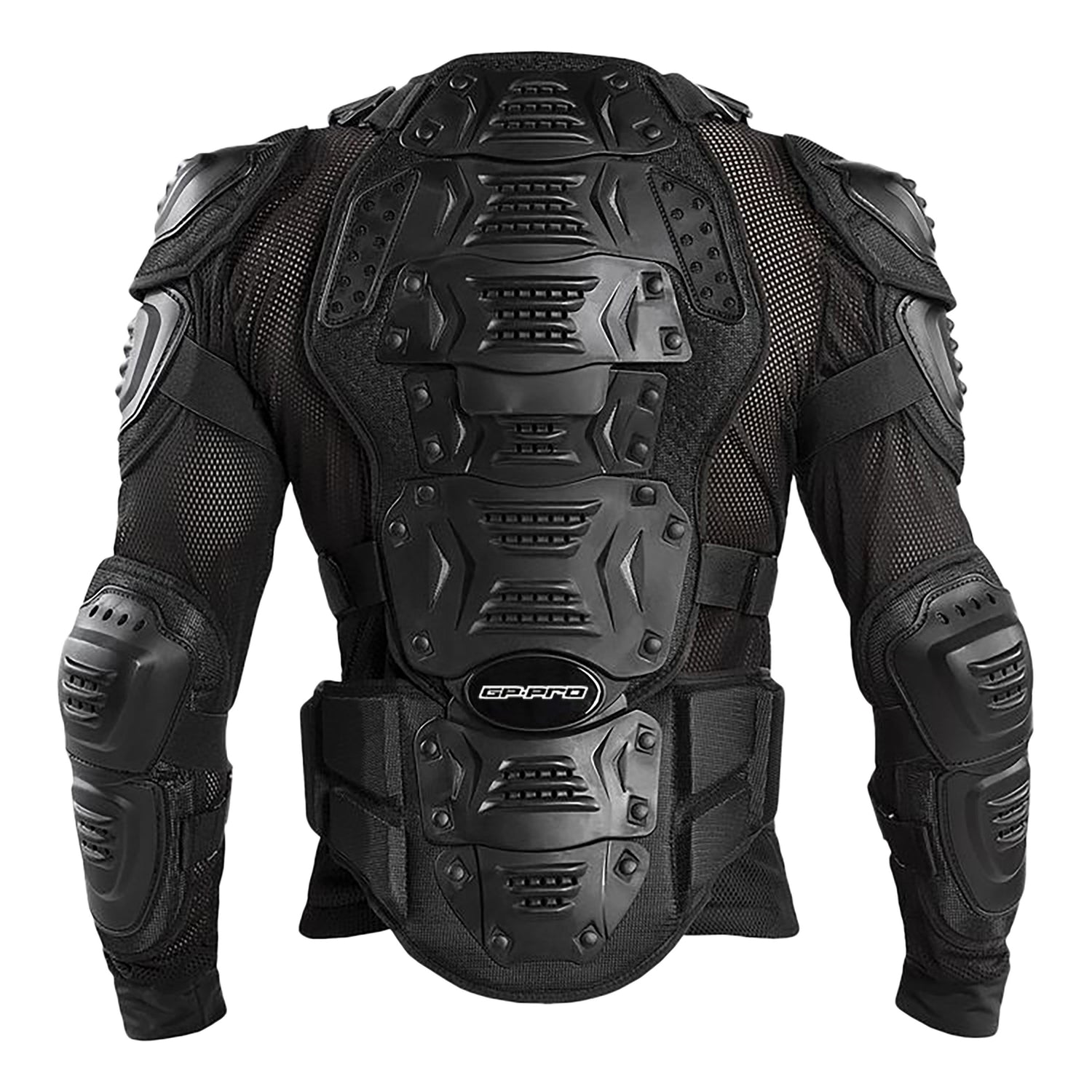GP-Pro Adults Full Protector Body Armour MX Off-Road Jacket Black – MSG ...
