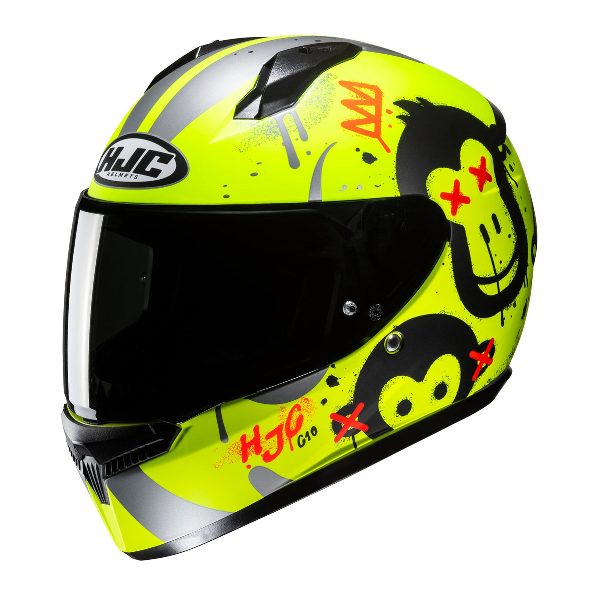 HJC C10 Full Face Motorcycle Helmet - Geti