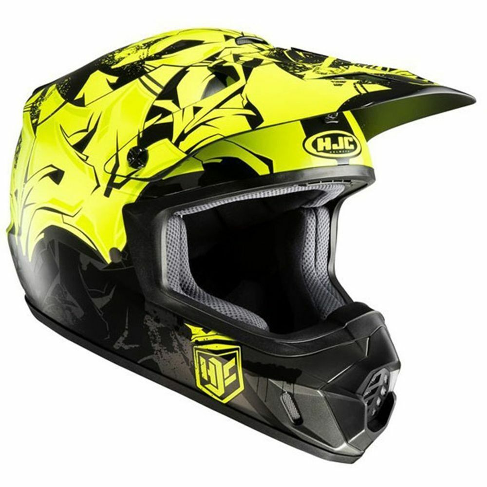 hjc cs mx 2 graffed helmet CS-MX II CREED position goggle band fitment adjusts for rider comfort HJC CS-MX 2 Creed Helmet