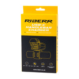 Riderr USB Motorcycle Handlebar Charger
