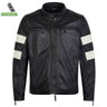 Spada Hanzo Black & Ivory Leather Jacket