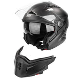 G-Mac Havoc Evo Open Face Helmet with Removable Face Mask