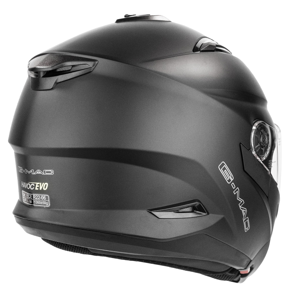 G-Mac Havoc Evo Open Face Helmet with Removable Face Mask