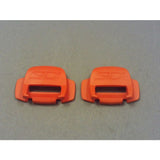 Sidi MX/ST Strap Holder for Pop Buckle - Orange [Pair]