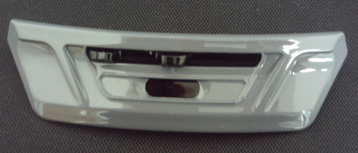 Shoei NXR Motorcycle Helmet Replacement Lower Intake Chin Vent - Bas Grey