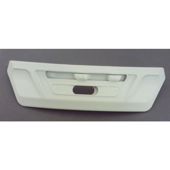 Shoei NXR Motorcycle Helmet Replacement Lower Intake Chin Vent - Matt White/White