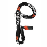 Kovix KCHC Motorcycle Chain & Alarm Padlock - 1.2M x 10mm