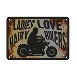 Oxford Metal Workshop Shed Garage Sign - The Perfect Gift for a Biker