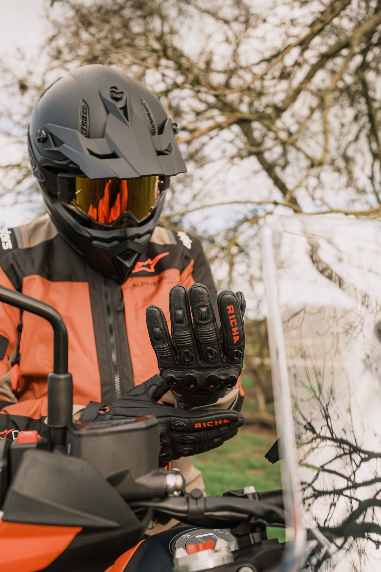 MIDA MXG1 Motocross MX Enduro Helmet Universal Goggles