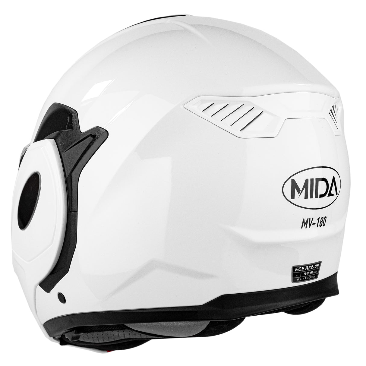 MIDA MV-180 Reversible Flip Back DVS Helmet + Pinlock Insert Included