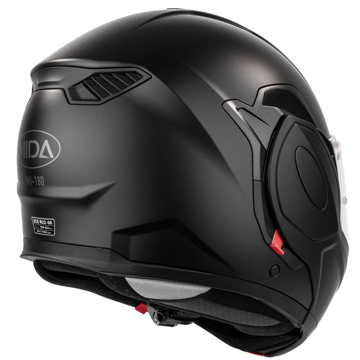 MIDA MV-180 Reversible Flip Back DVS Helmet + Pinlock