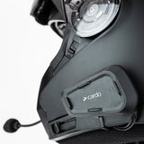 MIDA MV-5 Flip Front Helmet + Fitted Cardo Bluetooth Intercom System