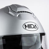 MIDA MV-2 Flip Front Motorcycle DVS Helmet