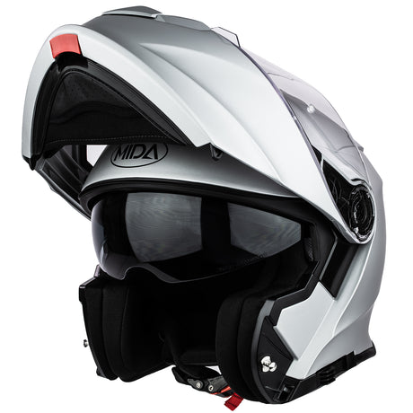 MIDA MV-2 Flip Front Motorcycle DVS Helmet