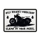 Oxford Metal Workshop Shed Garage Sign - The Perfect Gift for a Biker