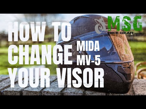 MIDA MV-5 Replacement Pinlock Ready Visor