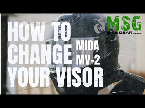 MIDA MV-2 Motorcycle Helmet Replacement Visor