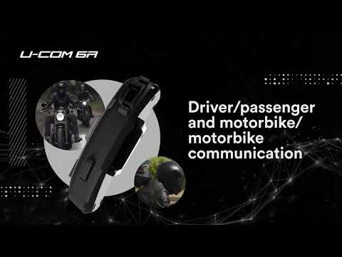 Interphone U-COM 6R Helmet Bluetooth Intercom Kit