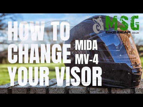 MIDA MV-4 Replacement Pinlock Ready Visor