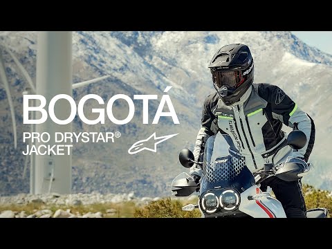 Alpinestars Bogota Pro Drystar Textile Motorcycle Jacket Black