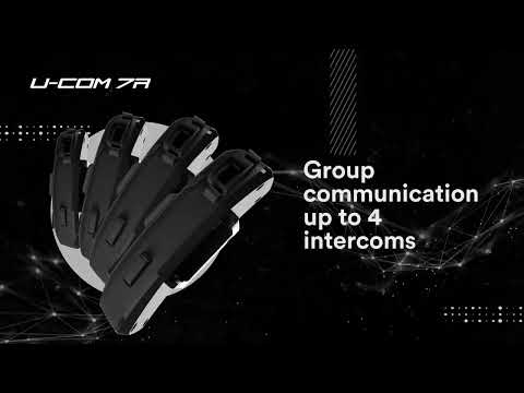 Interphone U-COM 7R Bluetooth Intercom Kit