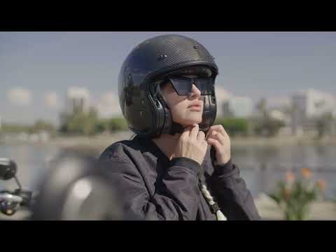 HJC V10 Vintage Retro Fiberglass Full face 2206 Helmet Tami