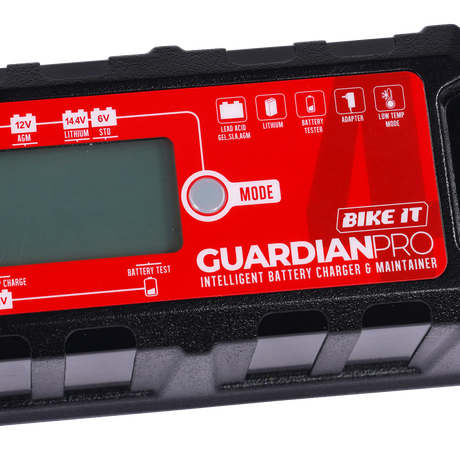 Bike It Guardian Pro 4 Intelligent Battery Charger and Maintainer 6/12/14.4V 6A