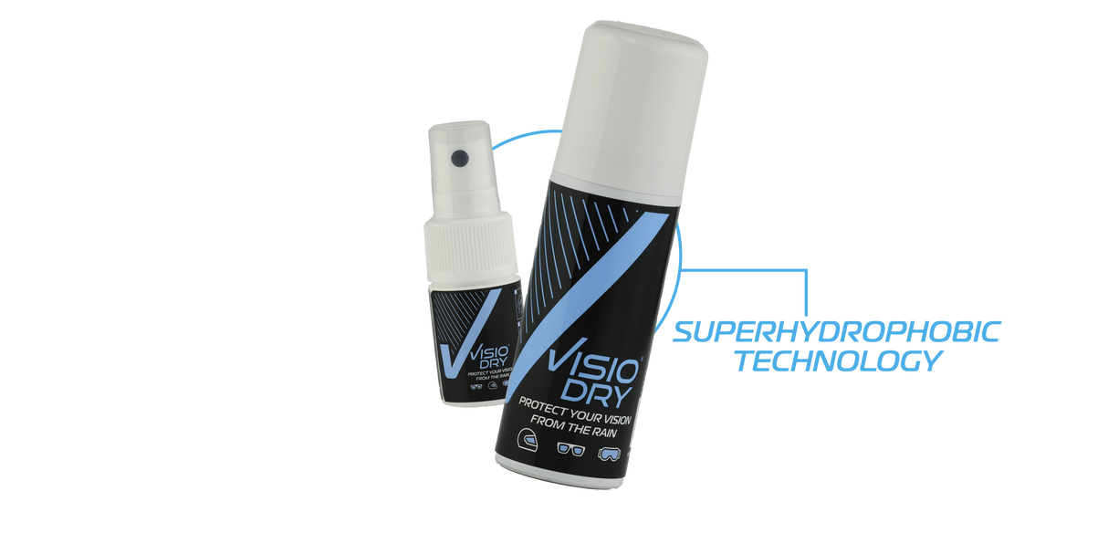 Visiodry Anti-Rain Pump / Aerosol Spray Superhydrophobic Technology