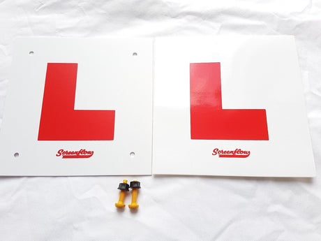 Screenflow Front and Rear Ridgid L Plate Kit with Fittings