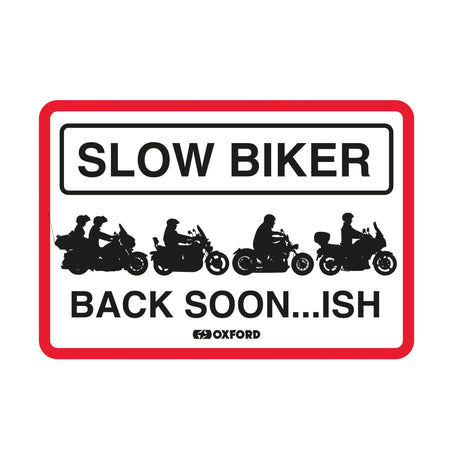 Oxford Metal Workshop Shed Garage Sign - The Perfect Gift for a Biker