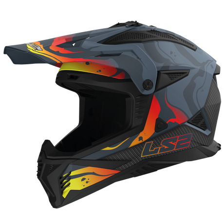 LS2 MX708 Fast II Motocross MX Off Road Helmet