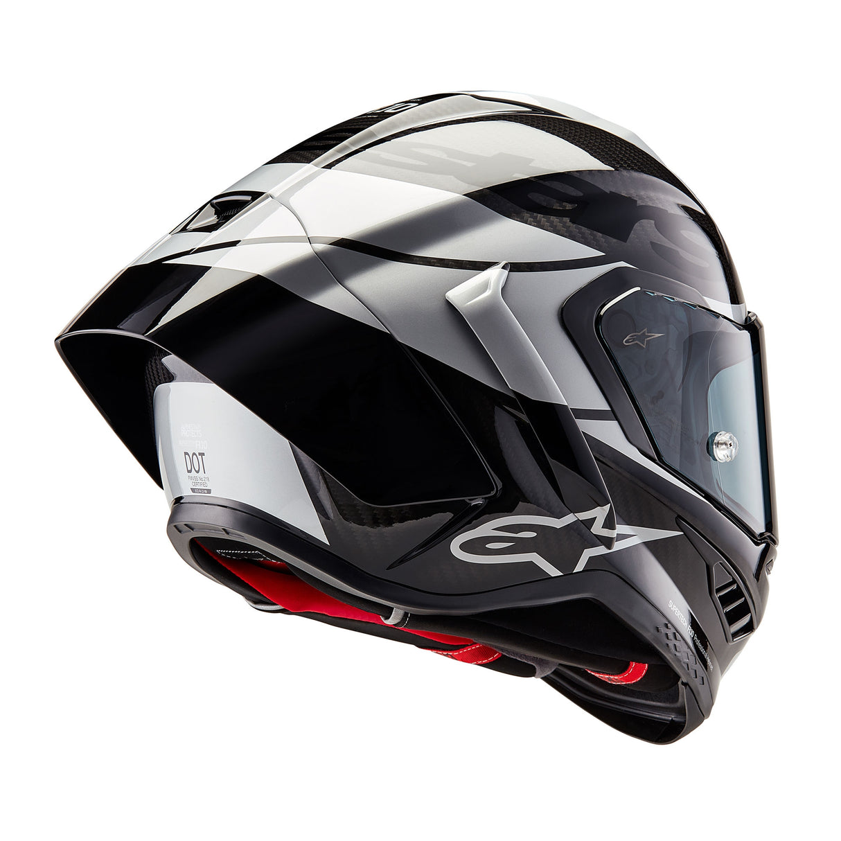 Alpinestars Supertech R10 Solid FIM Carbon Helmet