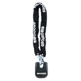 Oxford Security Combo Kit Monster Chain 1.5m and Oxford TaskForce Ground Anchor Sold Secure Gold Bundle