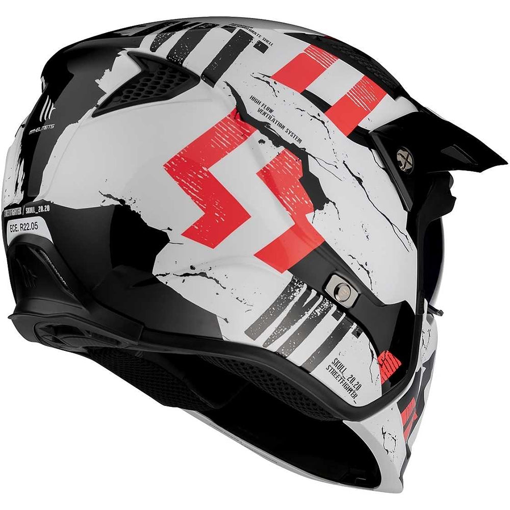 MT Streetfighter SV S Motorcycle Helmet with Removable Face Mask