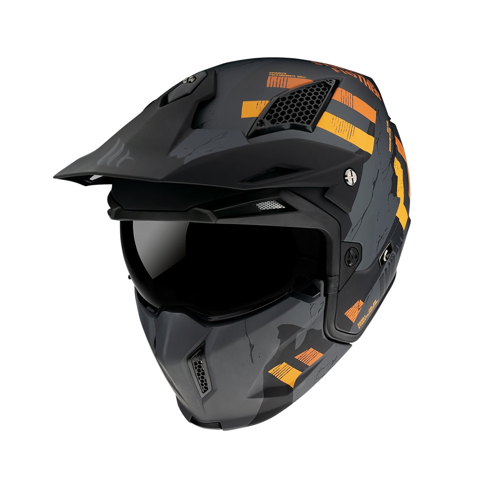 MT Streetfighter SV S Motorcycle Helmet with Removable Face Mask