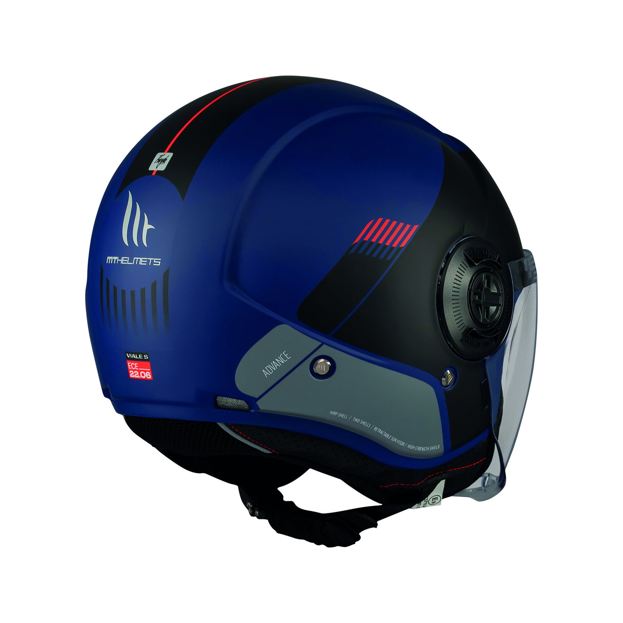 MT Viale SV S Jet Open Face Motorcycle Helmet