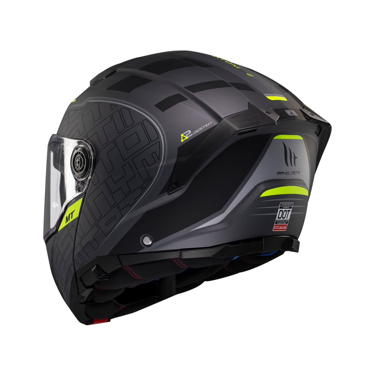 MT Atom 2 Flip Front Motorcycle Helmet
