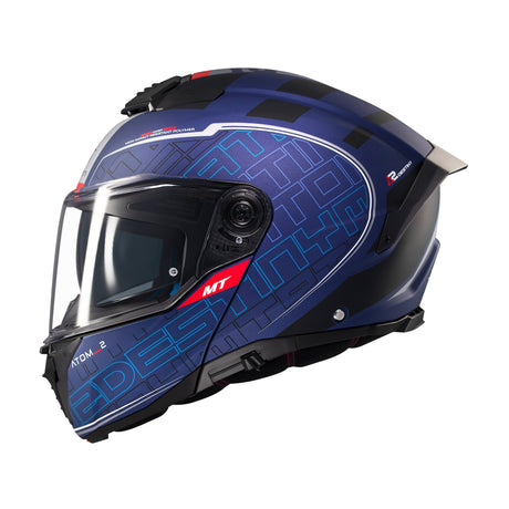 MT Atom 2 Flip Front Motorcycle Helmet