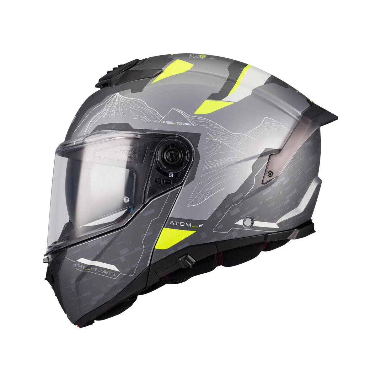 MT Atom 2 Flip Front Motorcycle Helmet