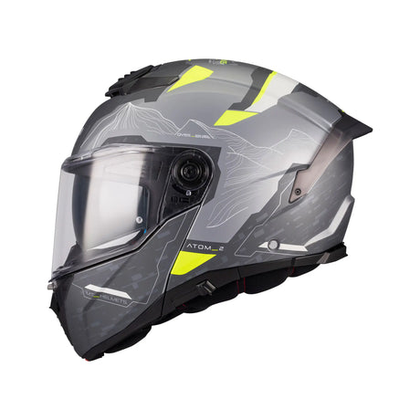 MT Atom 2 Flip Front Motorcycle Helmet