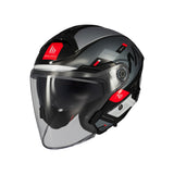 MT Cosmo Jet Open Face Motorcycle Helmet