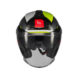 MT Cosmo Jet Open Face Motorcycle Helmet
