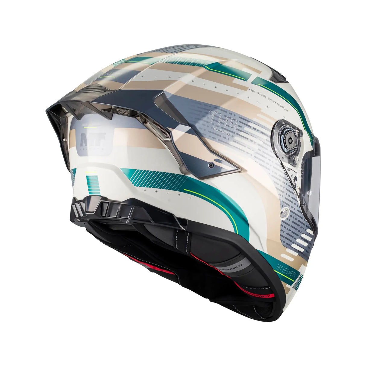 MT Thunder 4 R Full Face Motorcycle Helmet