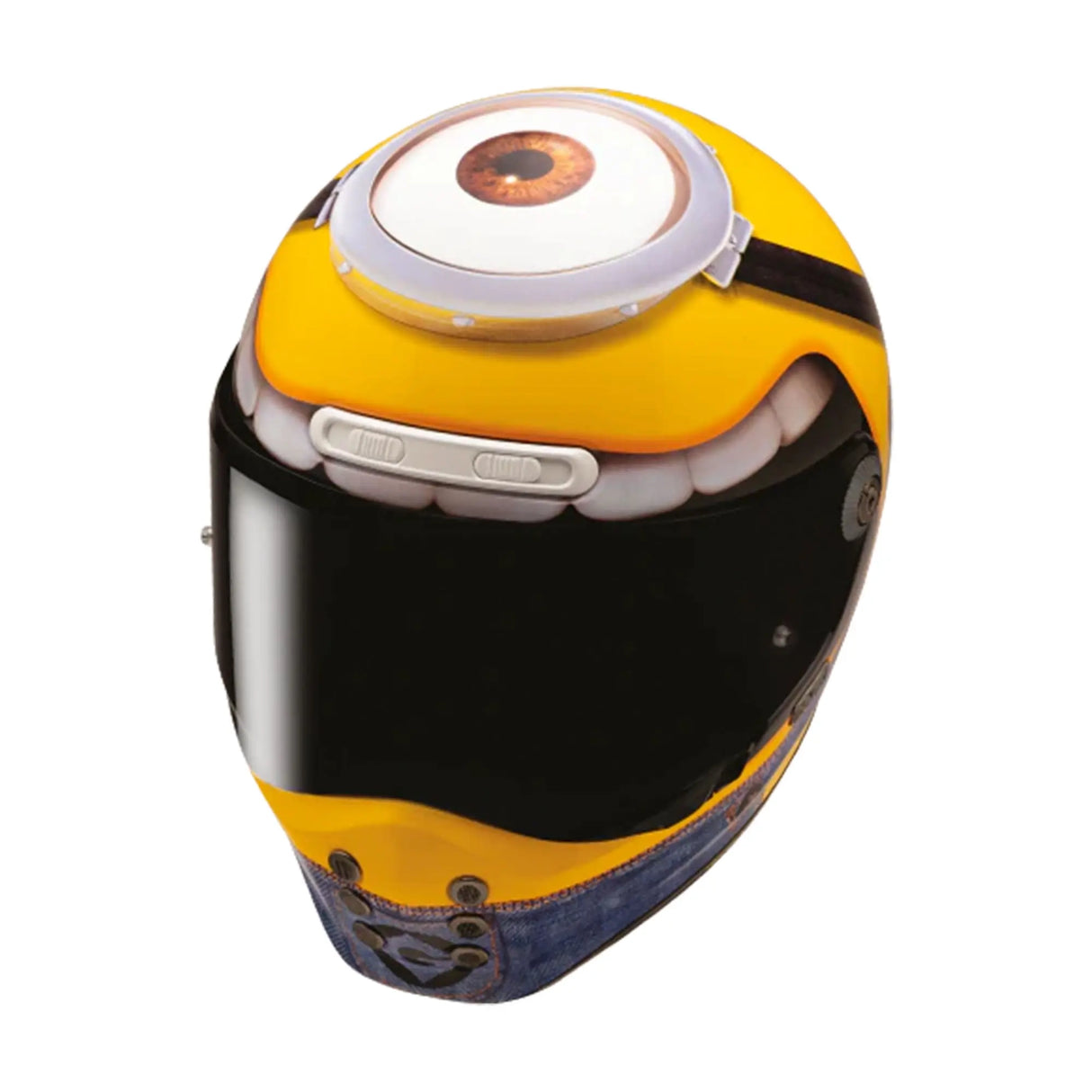 HJC V10 Vintage Retro Fibreglass Full Face Helmet