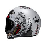 HJC V10 Vintage Retro Fibreglass Full Face Helmet
